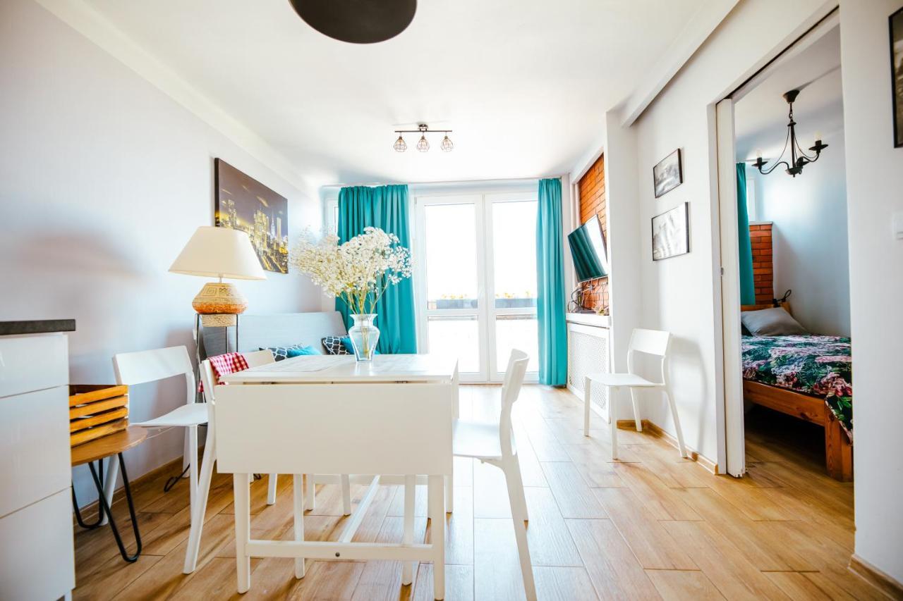 Bright 14Th Floor Central Home With Balcony & Views Warsaw Exterior photo